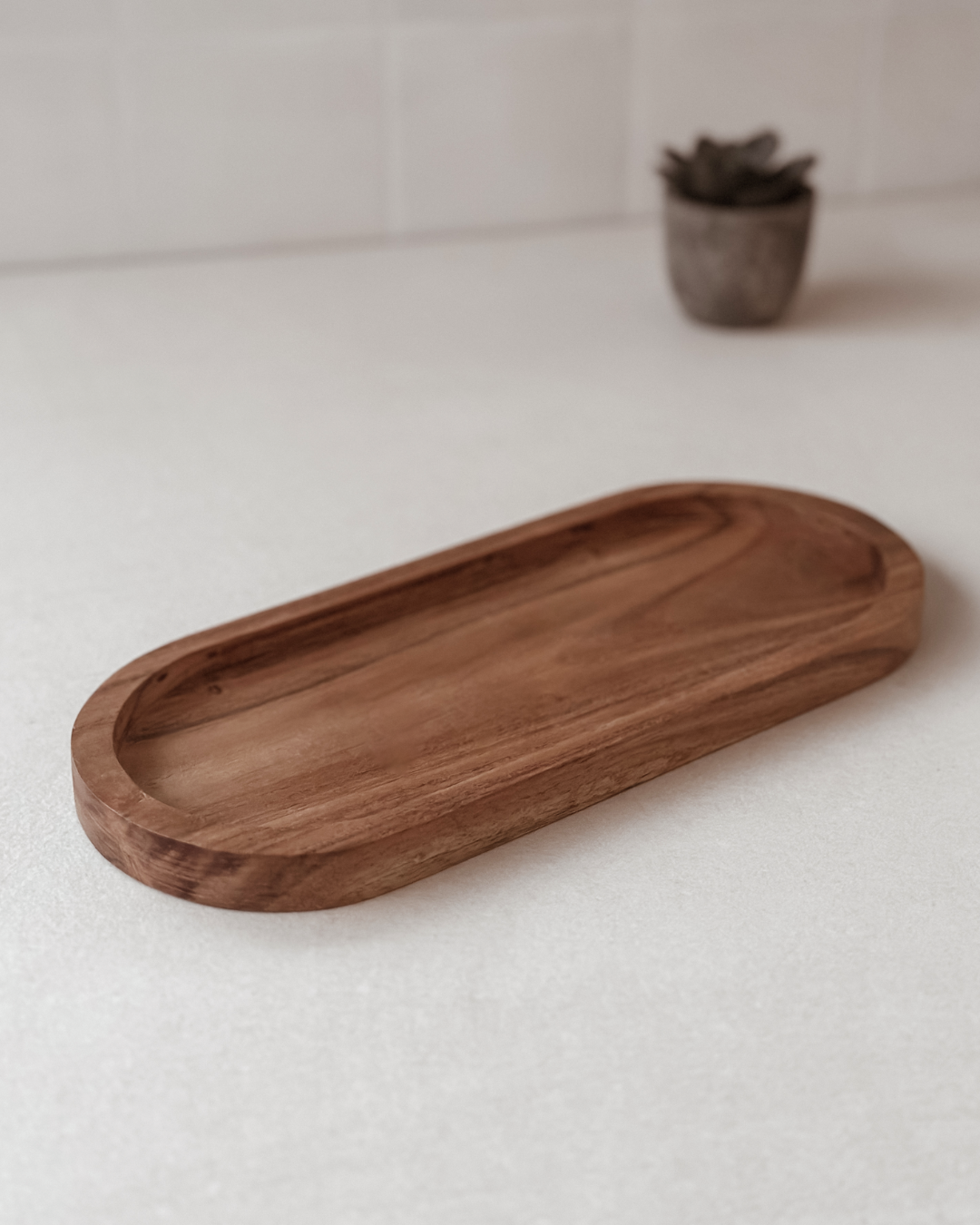 Plateau EDEN en bois d'acacia