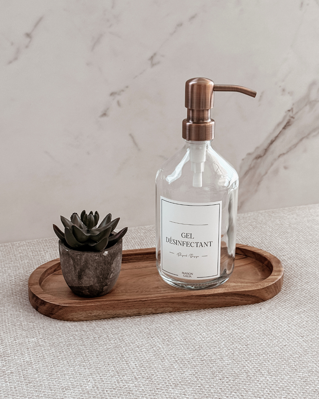 Flacon Transparent - Gel Désinfectant – Image 2