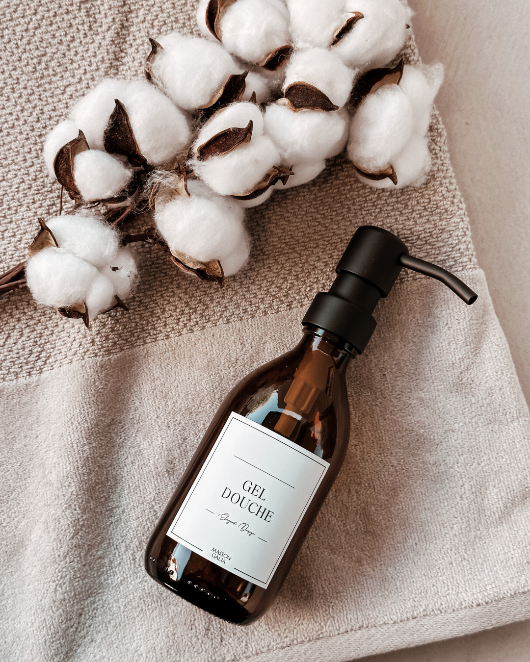 Flacon Ambre - Gel Douche