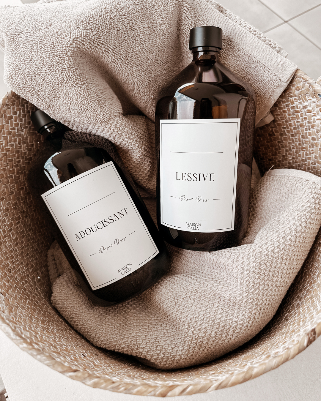 Flacon Ambre - Lessive