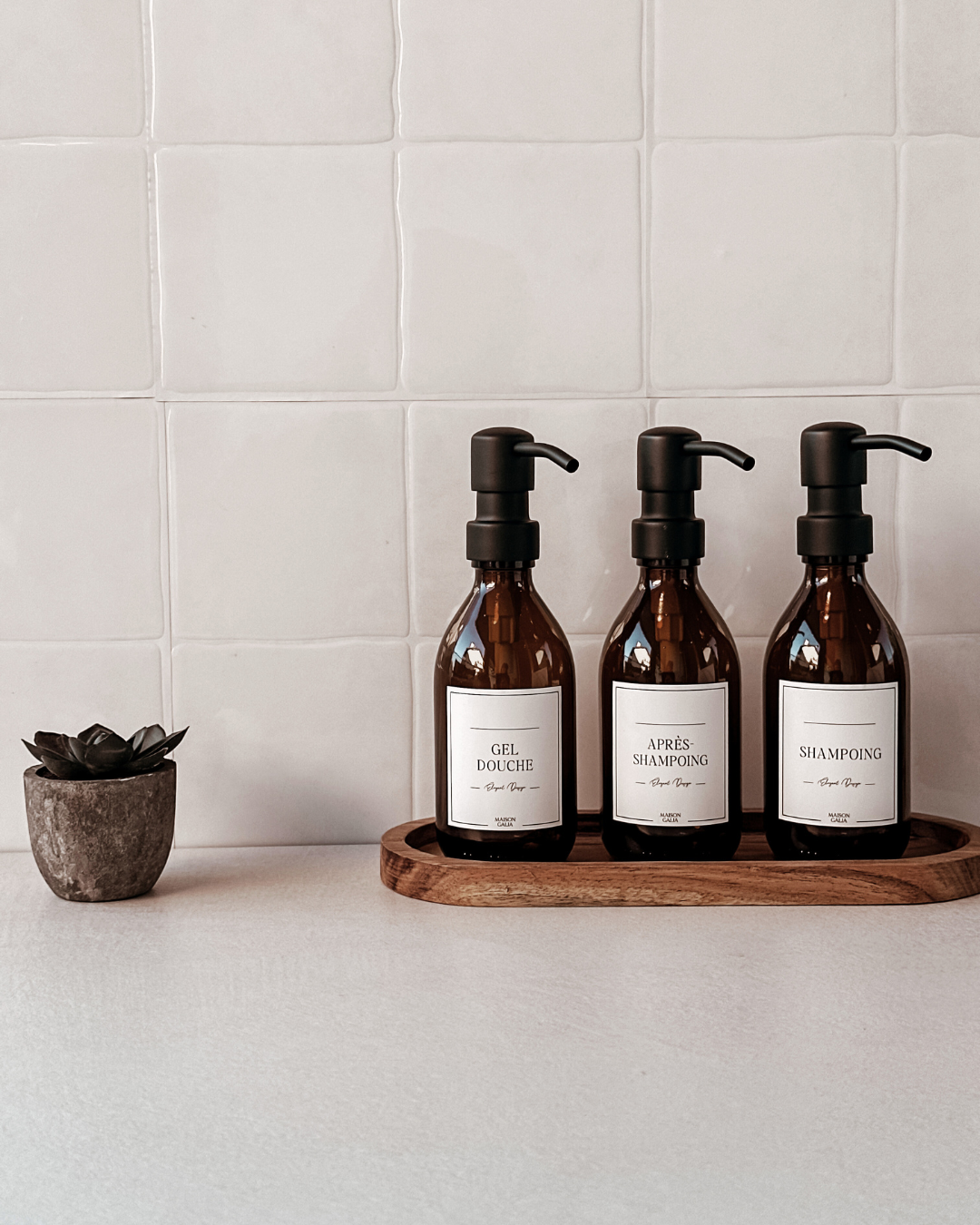 Plateau EDEN en bois d'acacia – Image 6